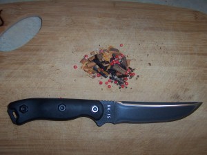 spices chopped up with my Becker BK15