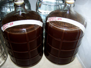 6 gallons of elderberry mead, or what will become so in due course